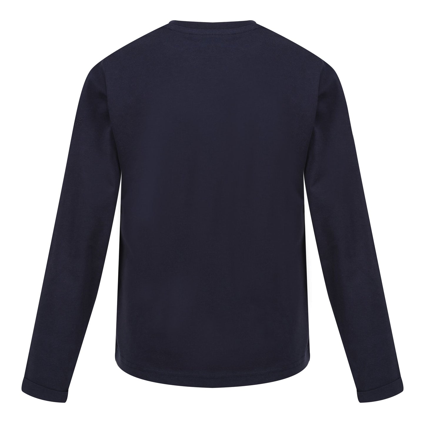 Navy - Back - Regatta Childrens-Kids Wenbie III Slogan Long-Sleeved T-Shirt