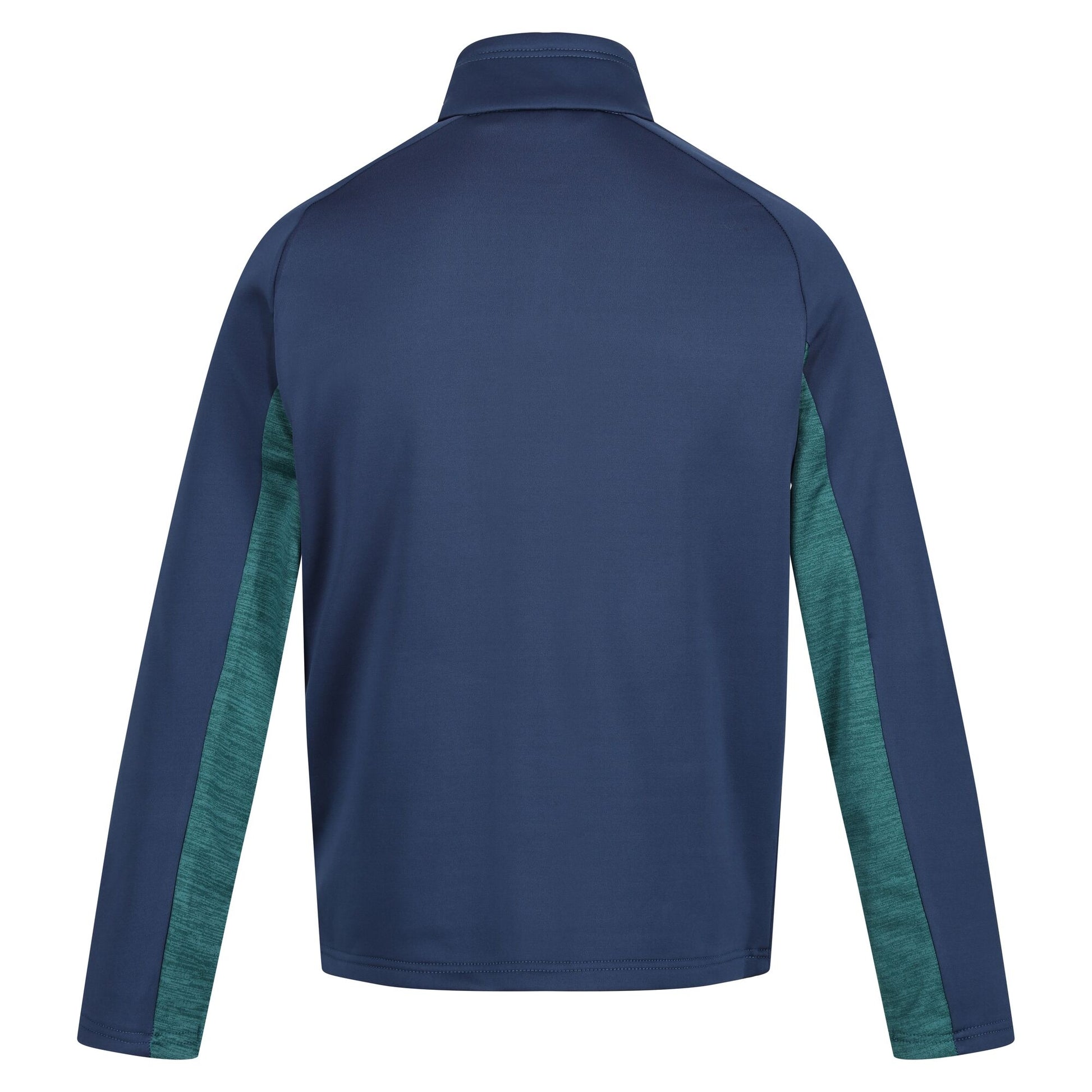 Admiral Blue-Pacific Green - Back - Regatta Mens Farson II Soft Shell Jacket
