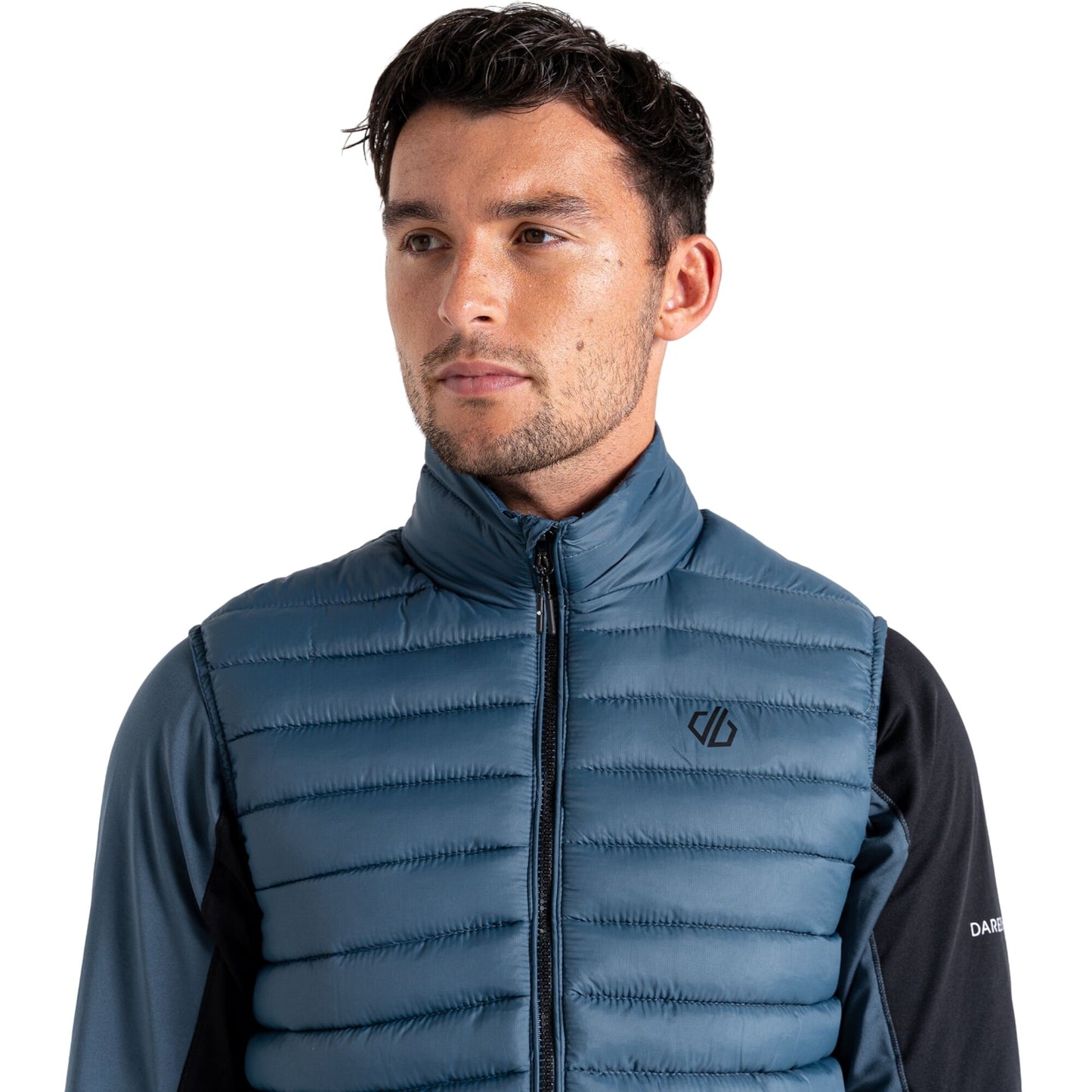 Orion Grey - Pack Shot - Dare 2B Mens Drifter II Padded Gilet