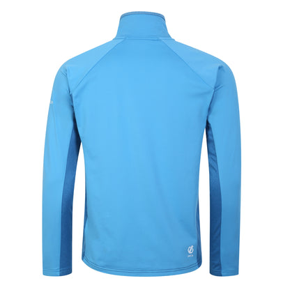 Wave Ride-Grey-Deep Water - Back - Dare 2B Mens Substratum Core Stretch Full Zip Midlayer