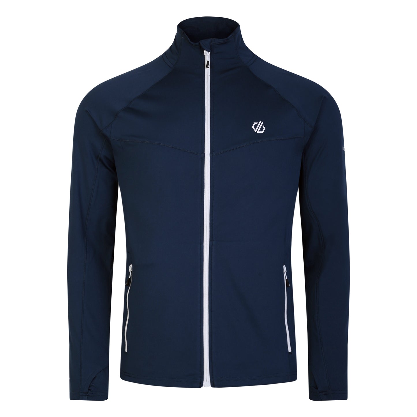Moonlight Denim - Front - Dare 2B Mens Substratum Core Stretch Full Zip Midlayer