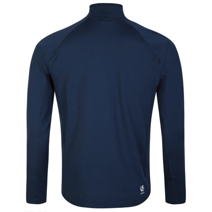 Moonlight Denim - Back - Dare 2B Mens Substratum Core Stretch Full Zip Midlayer