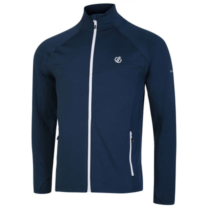 Moonlight Denim - Side - Dare 2B Mens Substratum Core Stretch Full Zip Midlayer