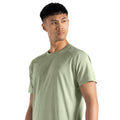 Oil Green - Side - Dare 2B Mens Accelerate Marl T-Shirt