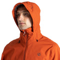 Rooibos Tea-Dark Storm Grey - Lifestyle - Dare 2B Mens Terrain Waterproof Jacket