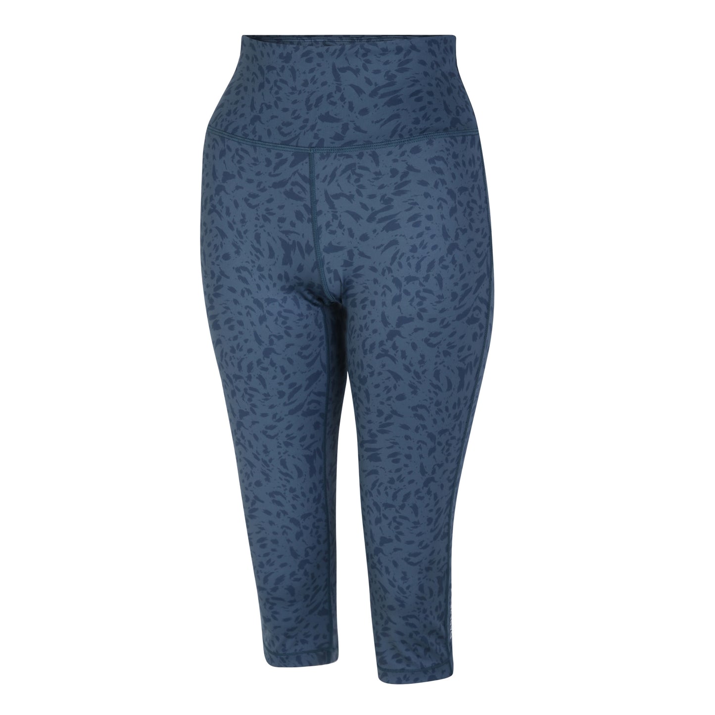 Moonlight Denim - Side - Dare 2B Womens-Ladies Influential Recycled Animal Print Recycled 3-4 Leggings