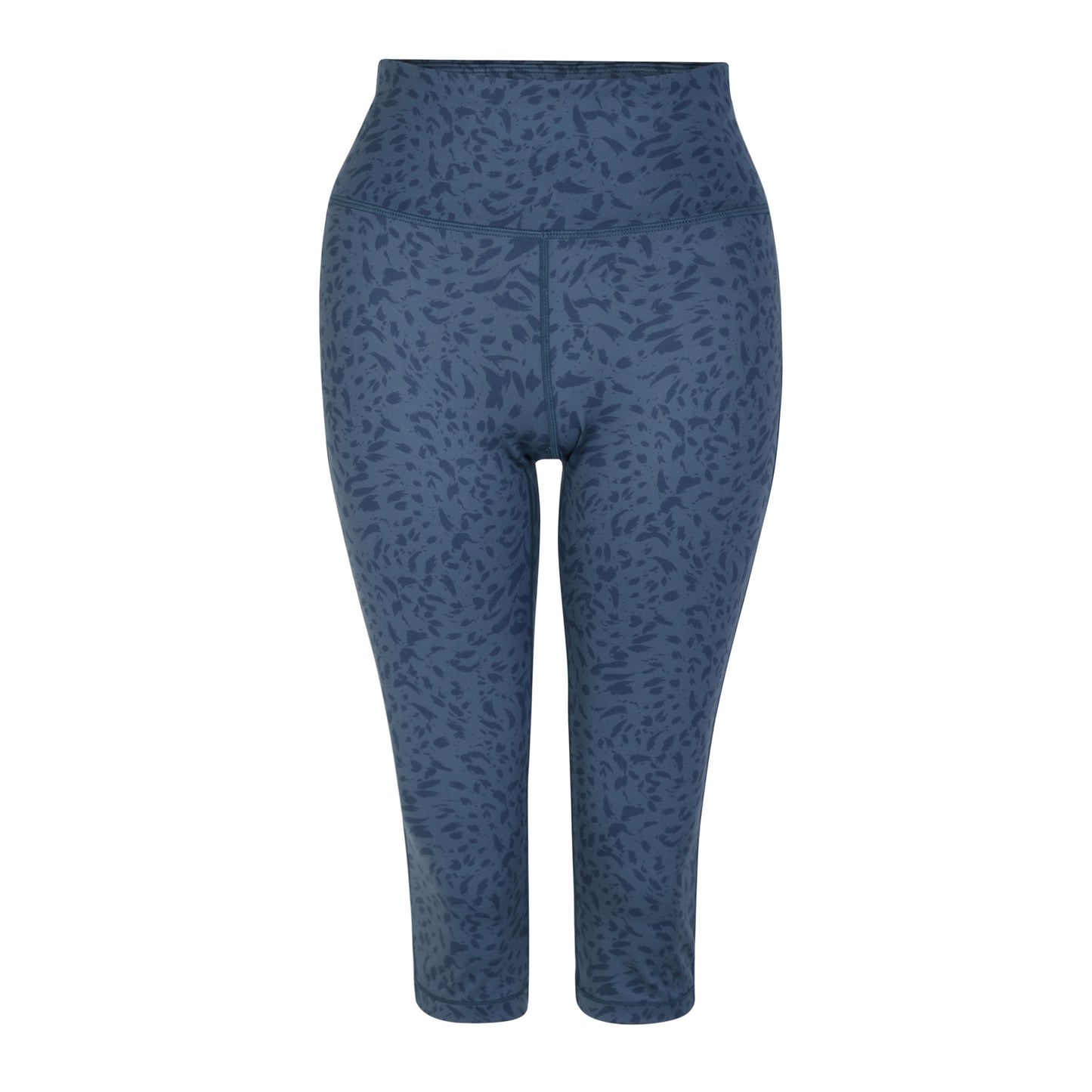 Moonlight Denim - Front - Dare 2B Womens-Ladies Influential Recycled Animal Print Recycled 3-4 Leggings