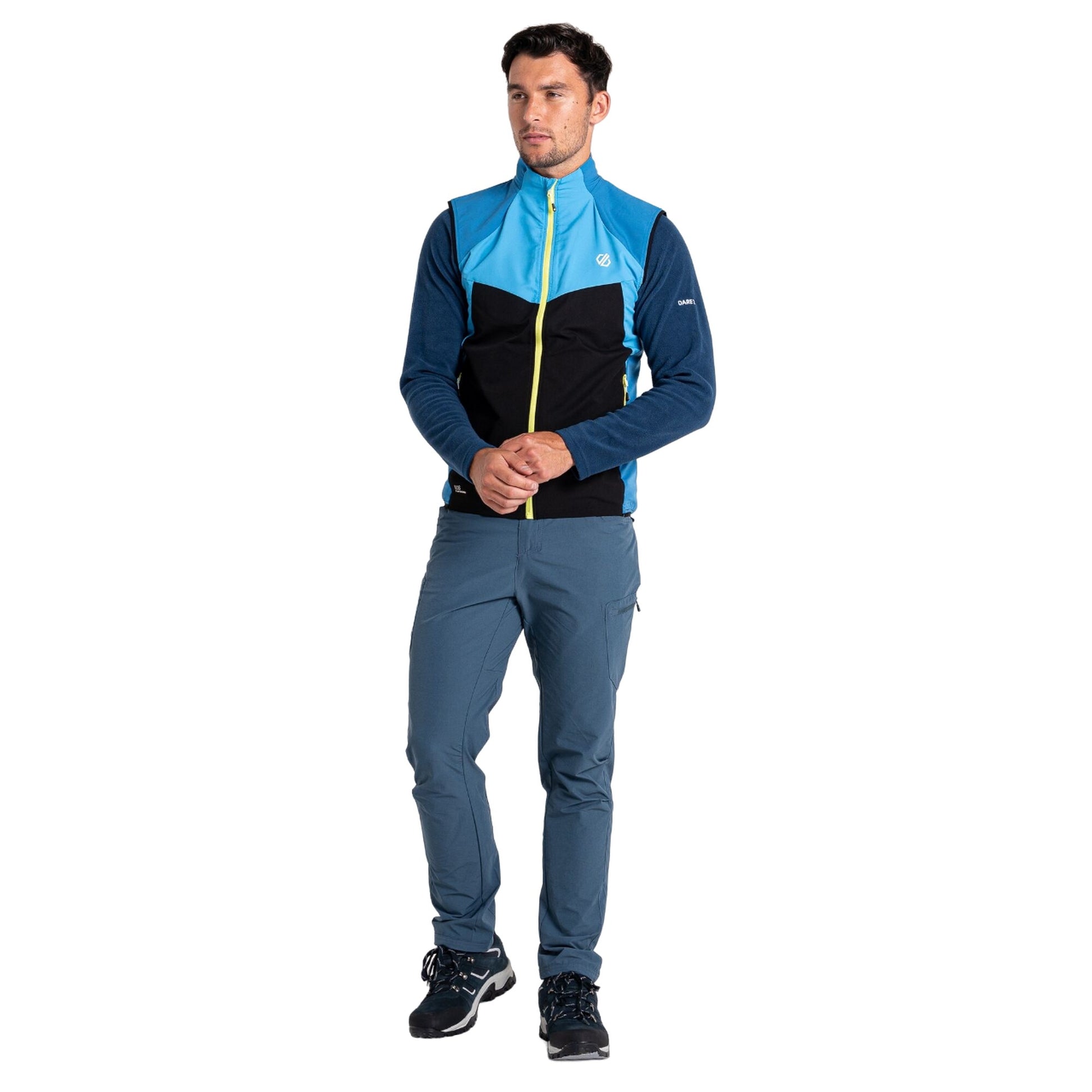 Wave Ride - Close up - Dare 2B Mens Latitudinal Softshell Gilet
