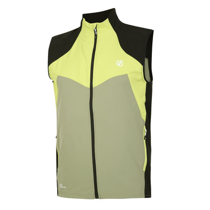 Green Algae - Side - Dare 2B Mens Latitudinal Softshell Gilet
