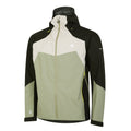 Oil Green-Pelican-Black - Front - Dare 2B Mens Cornice Waterproof Jacket