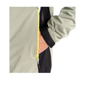 Oil Green-Pelican-Black - Side - Dare 2B Mens Cornice Waterproof Jacket