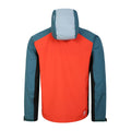 Trail Blaze Orange-Slate Grey - Back - Dare 2B Mens Cornice Waterproof Jacket