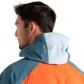 Trail Blaze Orange-Slate Grey - Lifestyle - Dare 2B Mens Cornice Waterproof Jacket