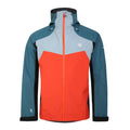 Trail Blaze Orange-Slate Grey - Front - Dare 2B Mens Cornice Waterproof Jacket