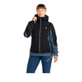 Black-Orion - Front - Dare 2B Womens-Ladies Traversing Waterproof Jacket