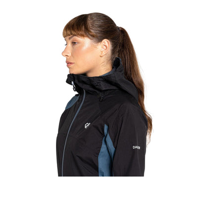 Black-Orion - Pack Shot - Dare 2B Womens-Ladies Traversing Waterproof Jacket