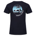 Navy - Back - Regatta Childrens-Kids Bosley VI Beach T-Shirt