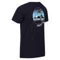 Navy - Lifestyle - Regatta Childrens-Kids Bosley VI Beach T-Shirt