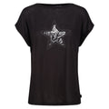 Black - Front - Regatta Womens-Ladies Roselynn Star T-Shirt