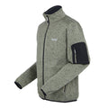 Abbeystone - Side - Regatta Mens Newhill Marl Full Zip Fleece Jacket