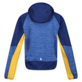Strong Blue-New Royal - Back - Regatta Childrens-Kids Prenton II Hooded Soft Shell Jacket