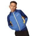 Strong Blue-New Royal - Pack Shot - Regatta Childrens-Kids Prenton II Hooded Soft Shell Jacket