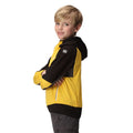 California Yellow-Black - Lifestyle - Regatta Childrens-Kids Prenton II Hooded Soft Shell Jacket