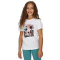 White - Pack Shot - Regatta Childrens-Kids Bosley VI Palm Tree T-Shirt