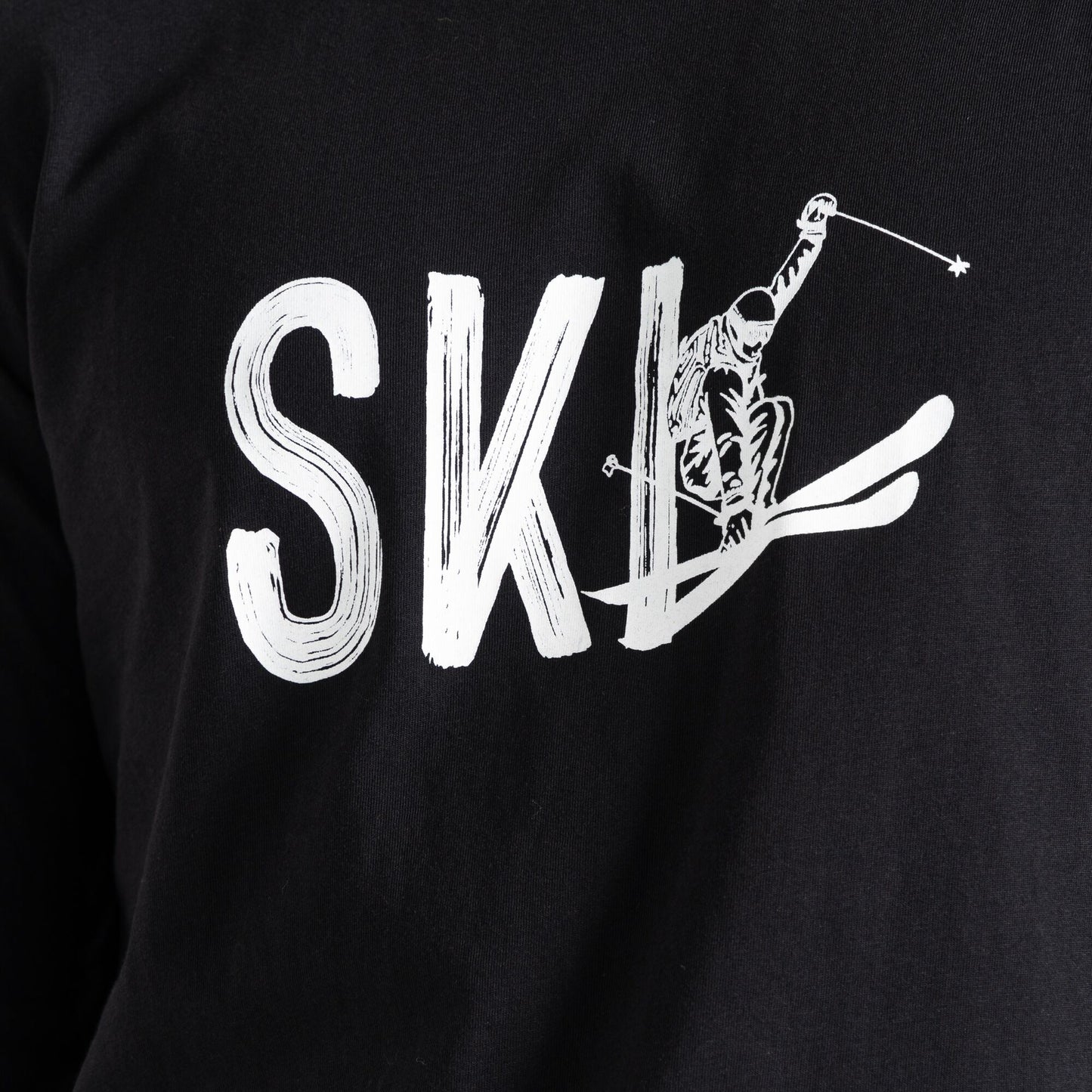 Black - Lifestyle - Regatta Mens Stomping Long-Sleeved T-Shirt