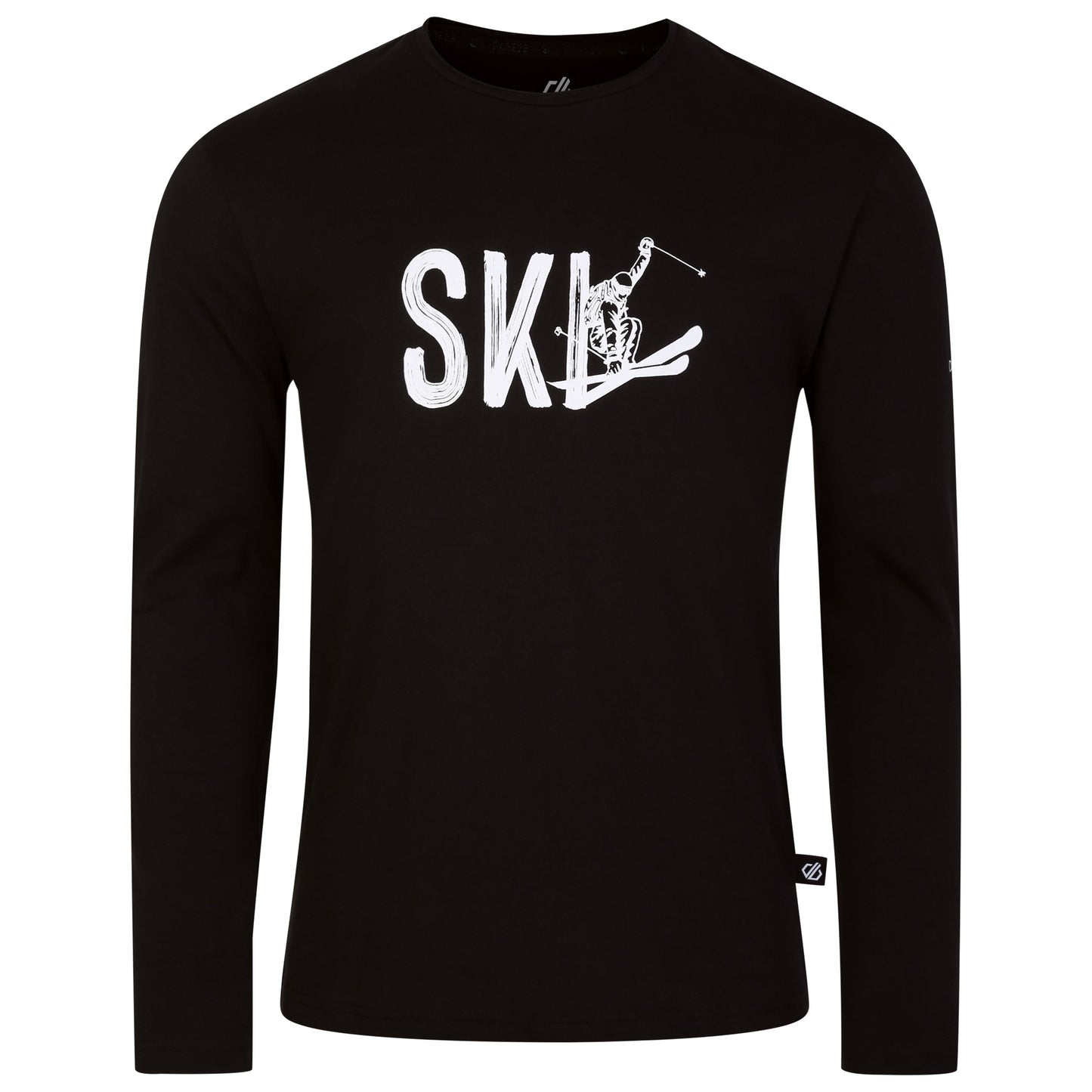 Black - Front - Regatta Mens Stomping Long-Sleeved T-Shirt