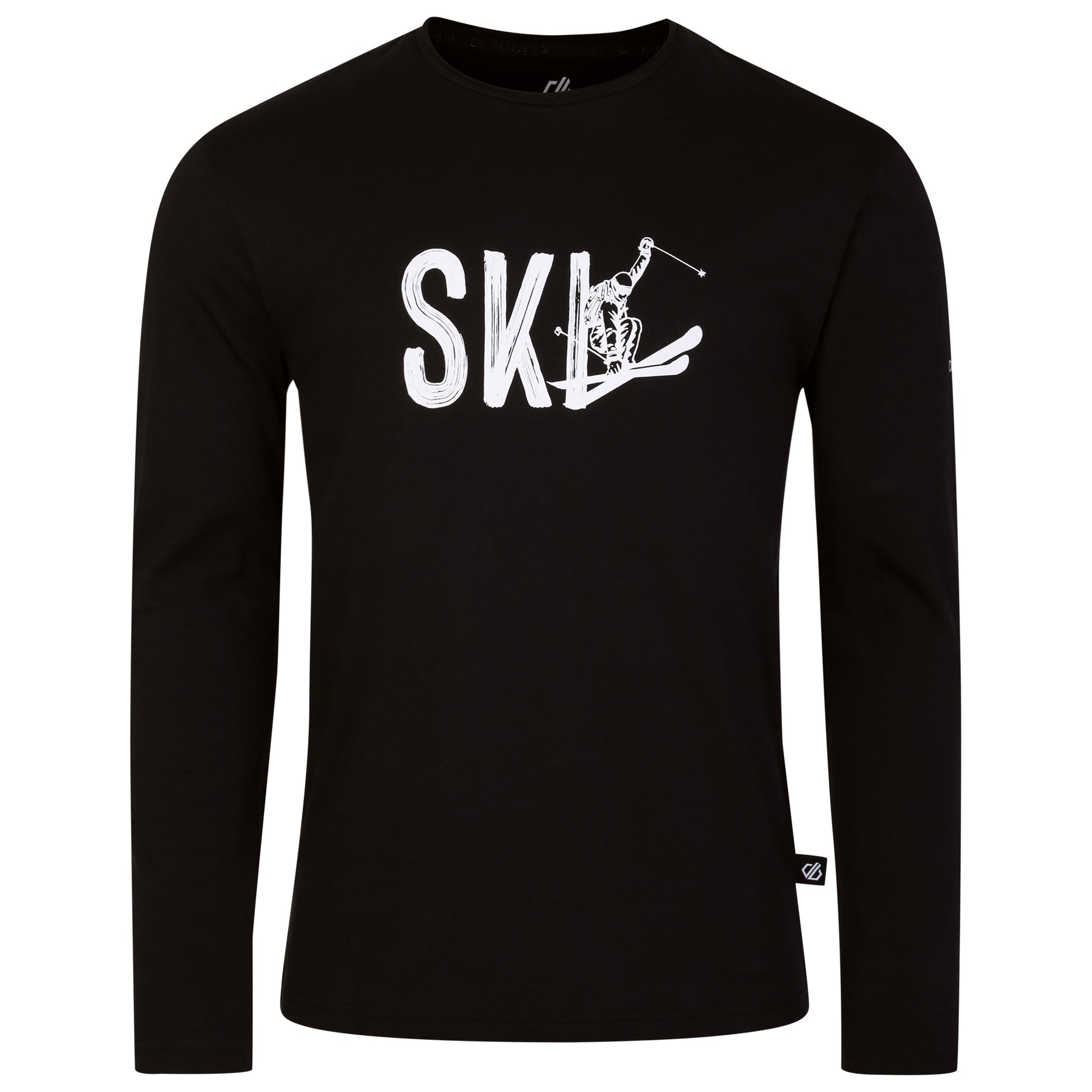 Black - Front - Regatta Mens Stomping Long-Sleeved T-Shirt