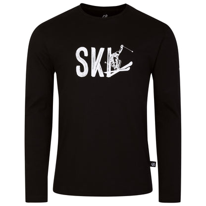 Black - Front - Regatta Mens Stomping Long-Sleeved T-Shirt