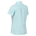Bristol Blue - Lifestyle - Regatta Womens-Ladies Mindano VII Ditsy Print Short-Sleeved Blouse