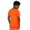 Blaze Orange - Close up - Regatta Childrens-Kids Bosley VI Surfboard T-Shirt
