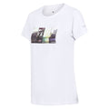 White - Side - Regatta Womens-Ladies Fingal VII Graphic Print T-Shirt