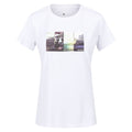 White - Front - Regatta Womens-Ladies Fingal VII Graphic Print T-Shirt