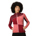 Mineral Red-Rumba Red - Lifestyle - Regatta Womens-Ladies Walbury VI Marl Full Zip Fleece Jacket