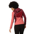 Mineral Red-Rumba Red - Pack Shot - Regatta Womens-Ladies Walbury VI Marl Full Zip Fleece Jacket