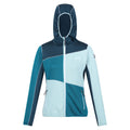 Sea Haze-Reflecting Lake - Front - Regatta Womens-Ladies Walbury VI Marl Full Zip Fleece Jacket