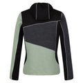 Quiet Green-Seal Grey - Back - Regatta Womens-Ladies Walbury VI Marl Full Zip Fleece Jacket