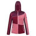 Mineral Red-Rumba Red - Front - Regatta Womens-Ladies Walbury VI Marl Full Zip Fleece Jacket