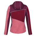 Mineral Red-Rumba Red - Back - Regatta Womens-Ladies Walbury VI Marl Full Zip Fleece Jacket