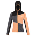 Apricot Crush-Black - Front - Regatta Womens-Ladies Walbury VI Marl Full Zip Fleece Jacket