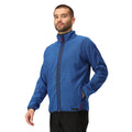 Strong Blue-New Royal - Pack Shot - Regatta Mens Kinwood Full Zip Fleece Jacket