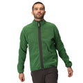 Field Green-Jasmine Green - Pack Shot - Regatta Mens Kinwood Full Zip Fleece Jacket