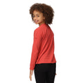 Mineral Red - Pack Shot - Regatta Childrens-Kids Wenbie III Good Vibes Club Long-Sleeved T-Shirt