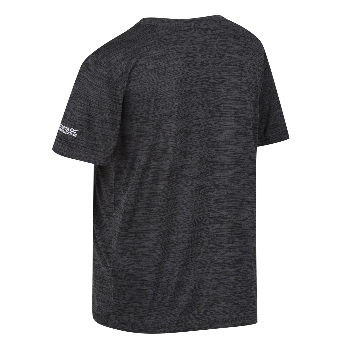 Seal Grey - Lifestyle - Regatta Childrens-Kids Alvarado VII Heart Marl T-Shirt