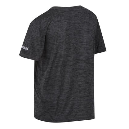 Seal Grey - Lifestyle - Regatta Childrens-Kids Alvarado VII Heart Marl T-Shirt
