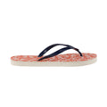 Satsuma-White - Close up - Regatta Womens-Ladies Orla Kiely Parsley Flip Flops