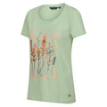 Quiet Green - Side - Regatta Womens-Ladies Filandra VII Plants T-Shirt
